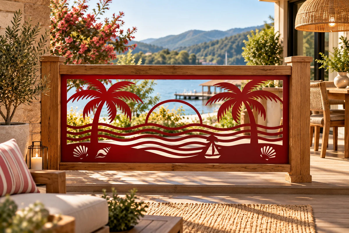 Coastal Sunset Red